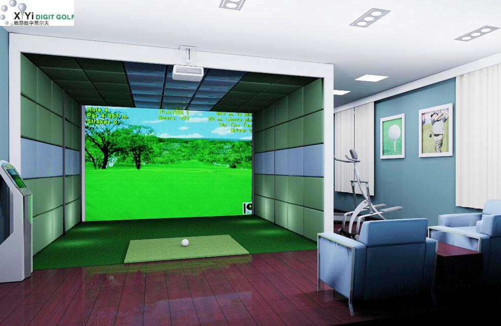 的单屏高尔夫品牌_穗体专业建设单屏模拟高尔夫的公司