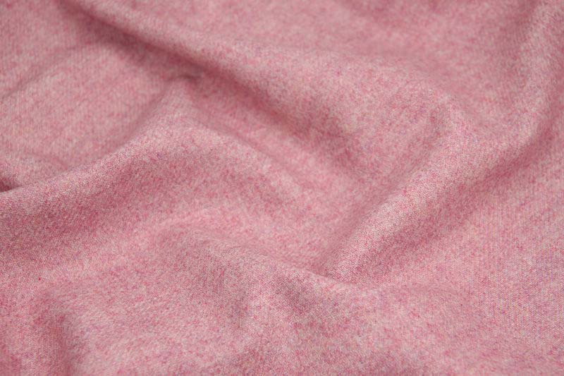 毛尼面料/女式法兰尼大衣/肉粉色法兰绒粗纺尼绒风衣面料
