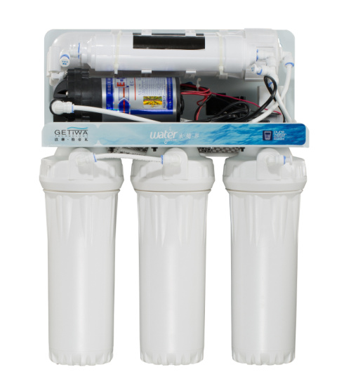 家用净水器 纯水机直饮 欧琳正品五级过滤 RO反渗透纯水机50Z1