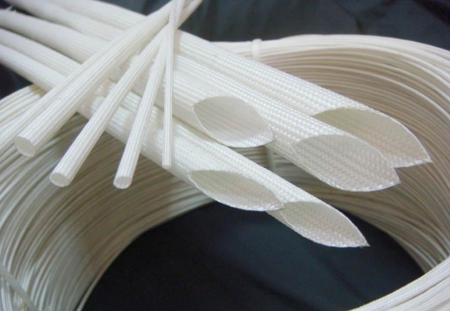 特殊规格玻璃纤维套管内径25mm白色玻璃纤维套管