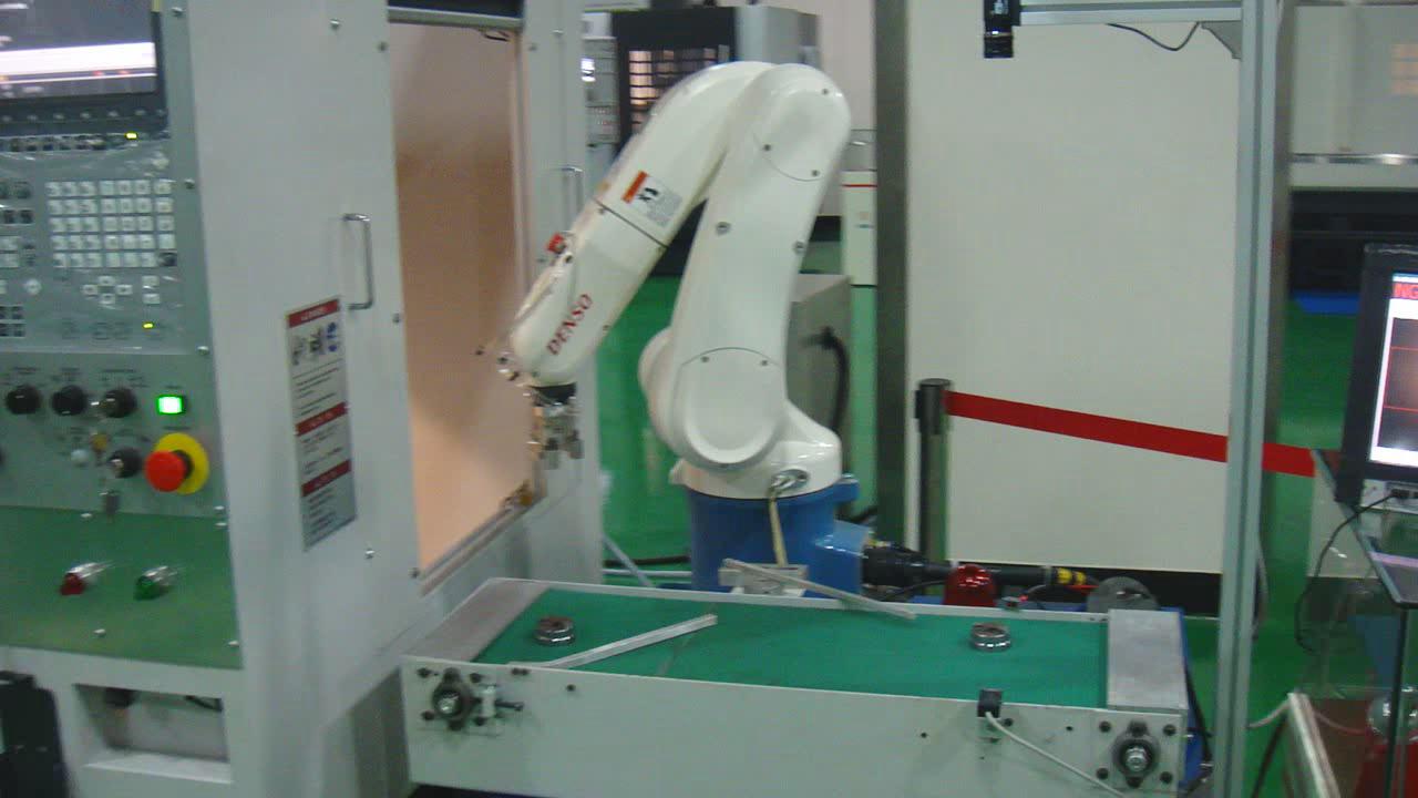 供应工业机器人加工中心自动上下料机器人 工业机器人自动化