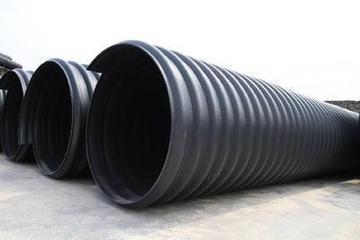 HDPE塑钢缠绕管生产供应