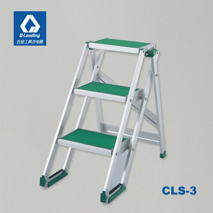 日本PICA 铝合金带滑轮梯子 折叠式作业台 CLS-3A