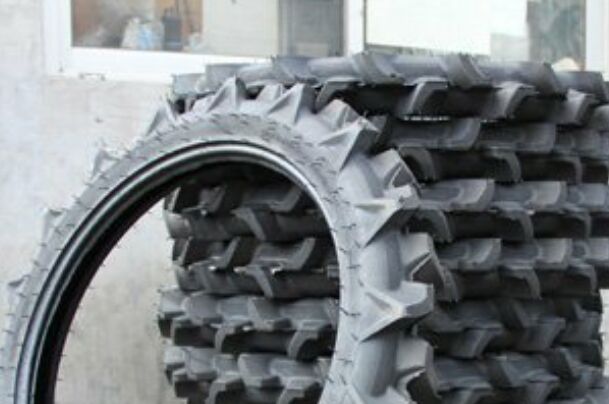 厂家批发农用轮胎脱粒机轮胎600-14