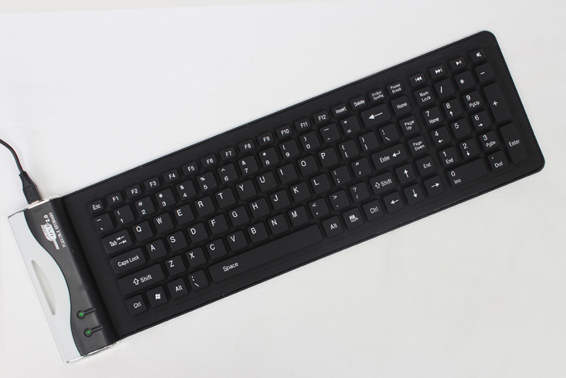 金弘美JHM-107C有线键盘硅胶键盘