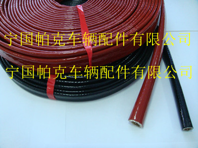 硅胶玻纤高温防护套管