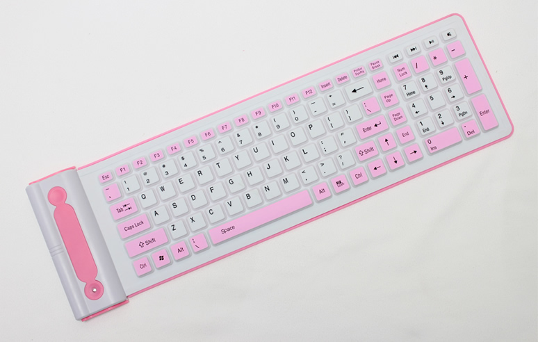 金弘美JHM-107G有线键盘硅胶键盘