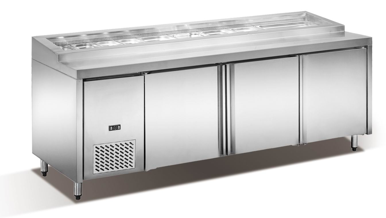 UC豪华型披萨工作台/不锈钢工作台/冷藏柜/保鲜柜