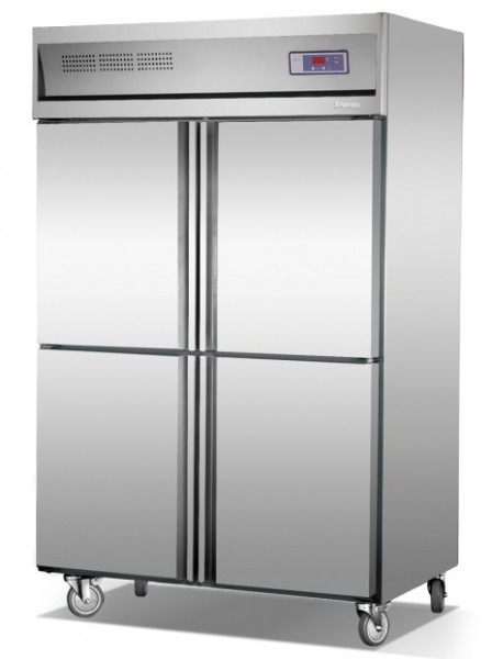 雅绅宝4门厨房高身柜/不锈钢高身柜/冷藏柜/冷冻柜
