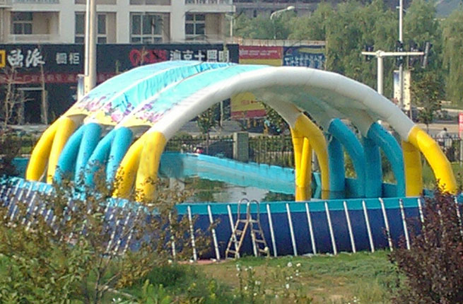 大型支架游泳池，框架游泳池可移动水上乐园