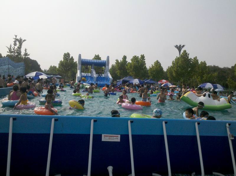 郑州童话供应支架水池可移动陆地水上乐园