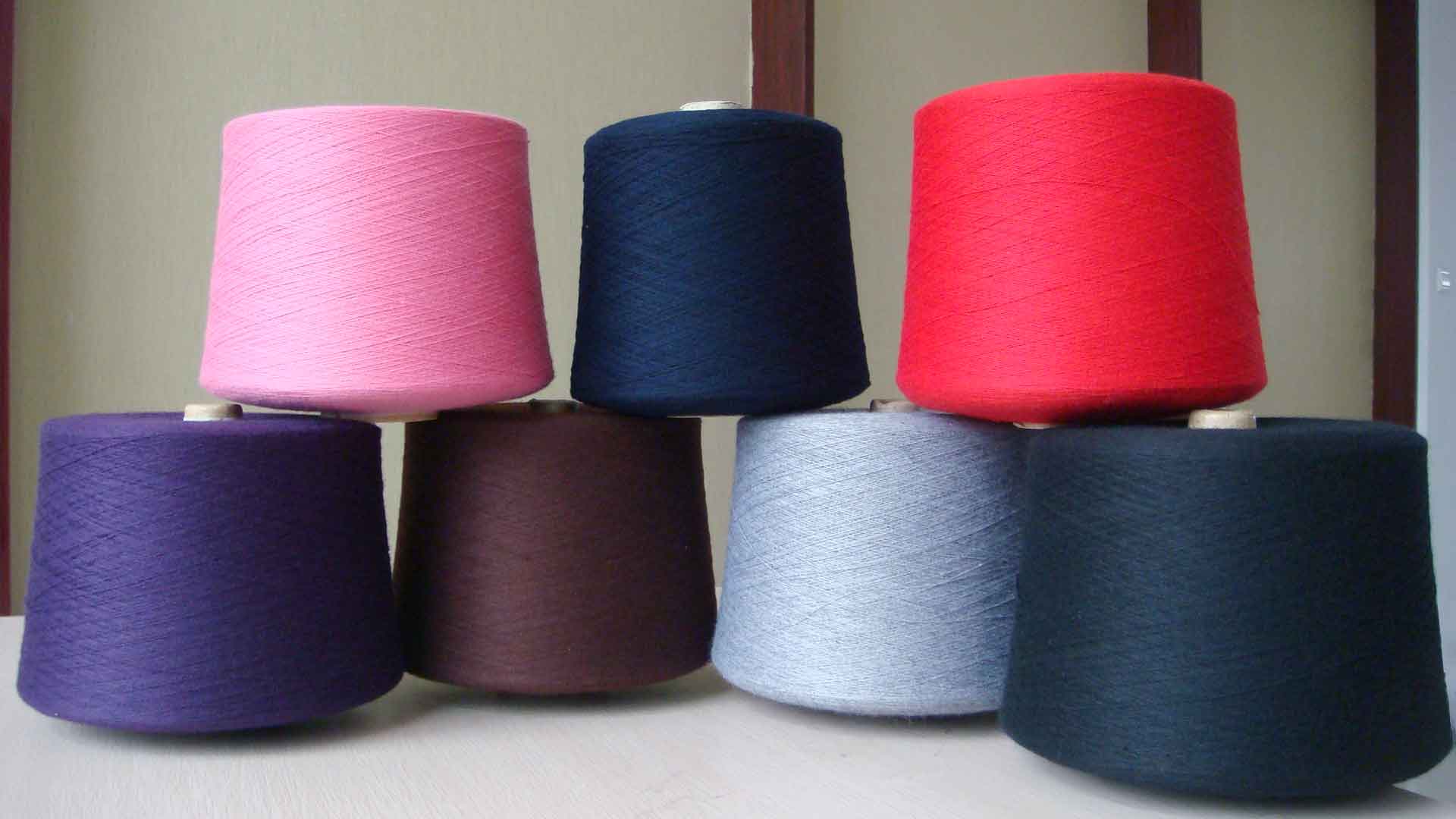 环锭纺纯棉10支麻灰纱 深灰 浅灰 用于针织服装面料
