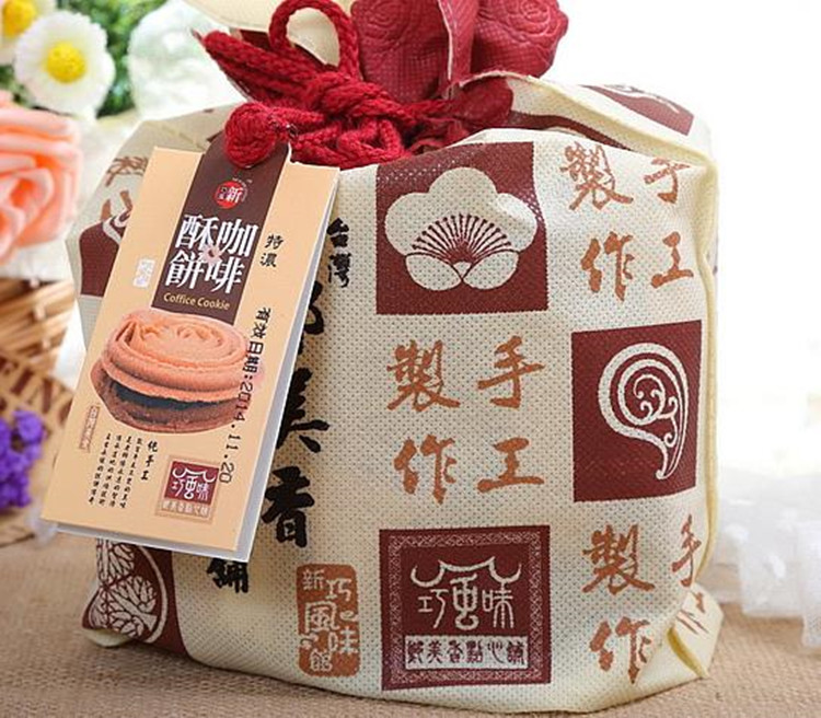 供应中国台湾新巧风手工袋咖啡酥饼 中国台湾零食 零食多一天零食网
