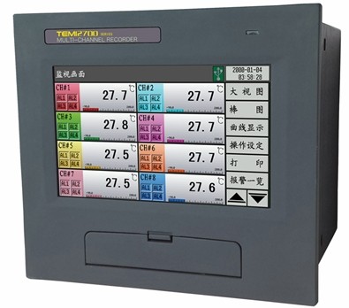 TEMI2700 触摸屏无纸记录仪厂家直销 温度无纸记录仪