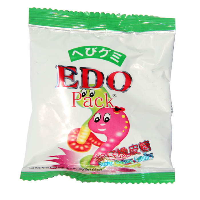EDO蛇仔橡皮糖 进口零食 多一天零食网