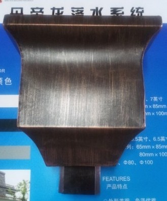 宁波地区供应彩铝铜pvc天沟金属建材