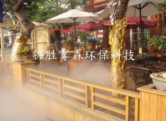 四川重庆甘肃贵州冷雾降温造景专业设计制作