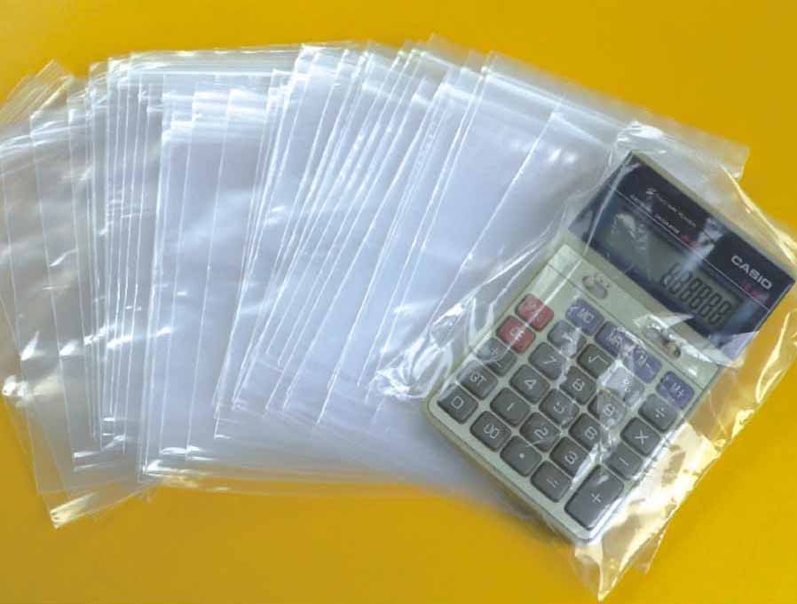 厂家供应固定电话包装PE胶袋/计算器PE透明环保包装袋