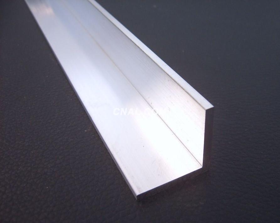 角铝合金铝型材 角铝表面黑色拉丝处理