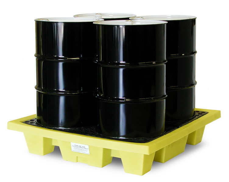 2桶盛漏平台 5117-YE 化学品容器防泄漏平台