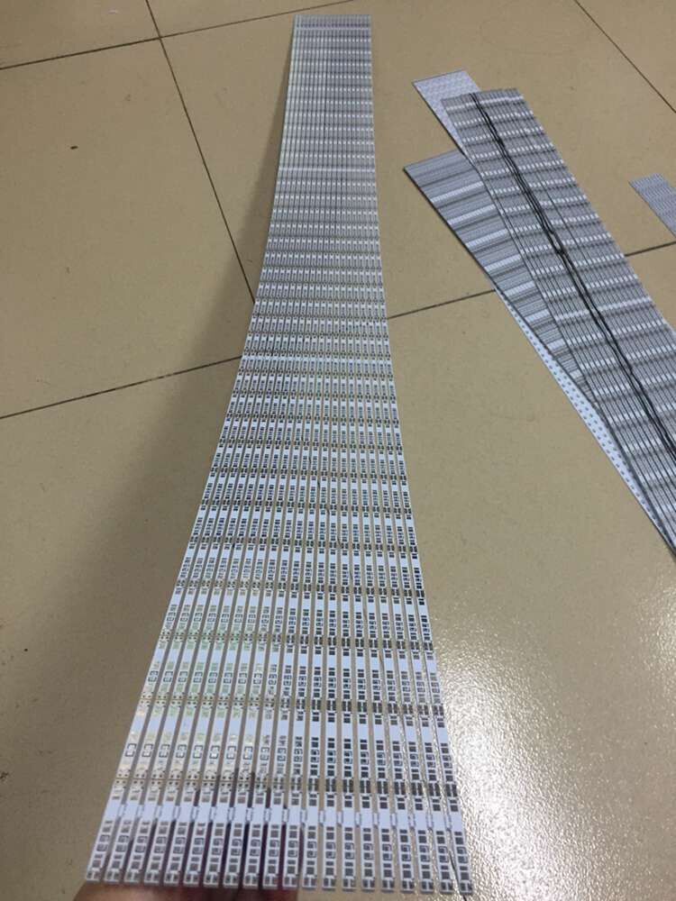 厂家供应5052 1.2米洗墙灯电脑V铝基板