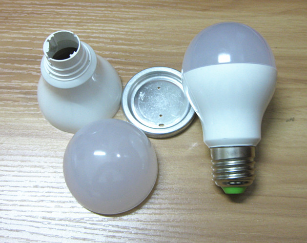 LED塑包铝散热球泡外壳套件