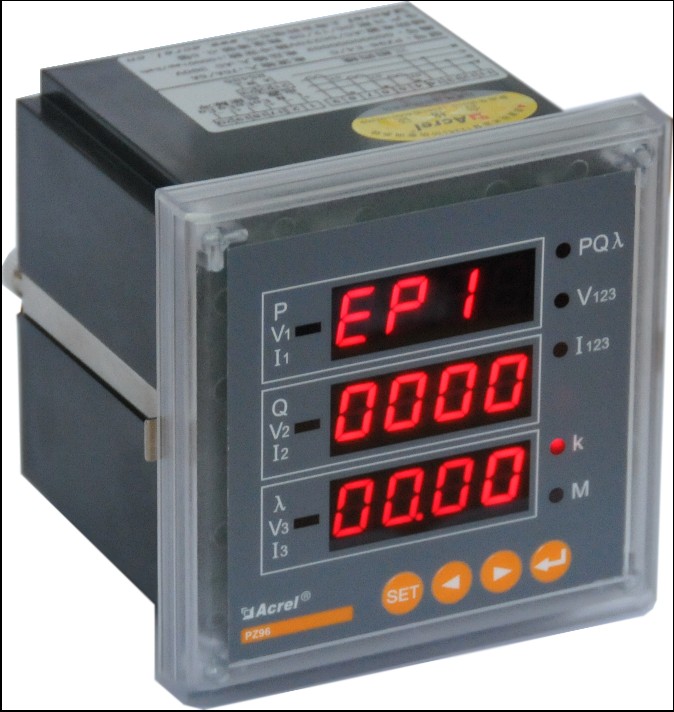 安科瑞 PZ96-E4/CP 带PROFIBUS通讯协议的多功能电力仪表