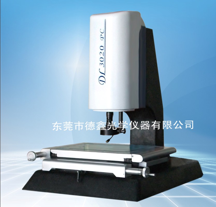 高精度3UM手动测量二次元 影像测量仪 检测仪DL3020PC铝合金台面