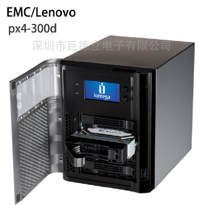 EMC Iomega StorCenter px4-300d 4TB nas网络存储服务器普通盘