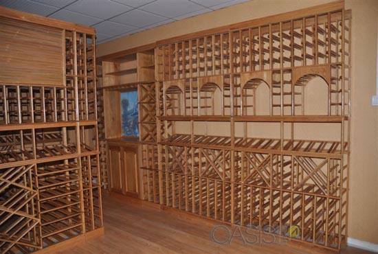 江西红酒、葡萄酒储藏酒架设计