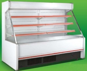 麻辣烫蔬菜展示 敞开式冷柜 开口柜 水果保鲜柜 展示柜冷藏柜