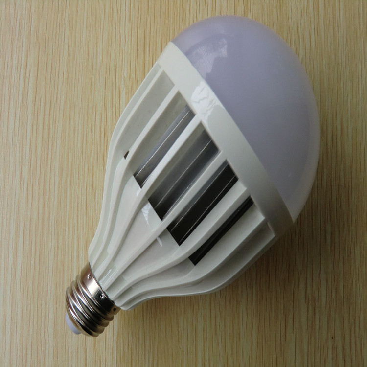 厂家直销LED塑胶球泡灯，15W大功率恒流电源驱动E27螺口节能灯
