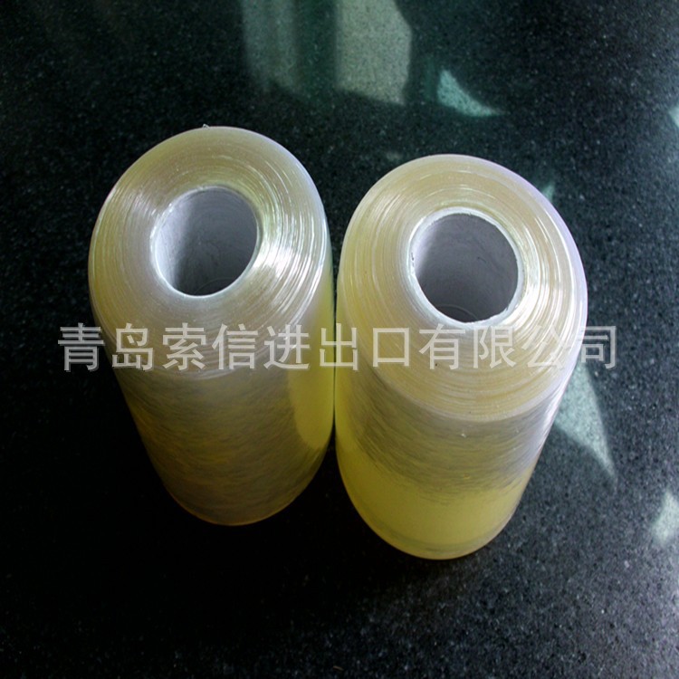 供枣庄 小管芯PVC缠绕膜 电线铝型材** 粘性好回缩强