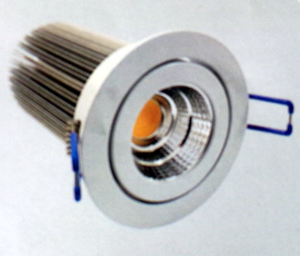 LED COB集成天花射灯3w铝壳防水电源可控硅调光厂家批发济南供应商