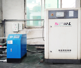 厂家专业承接空压机热水工程