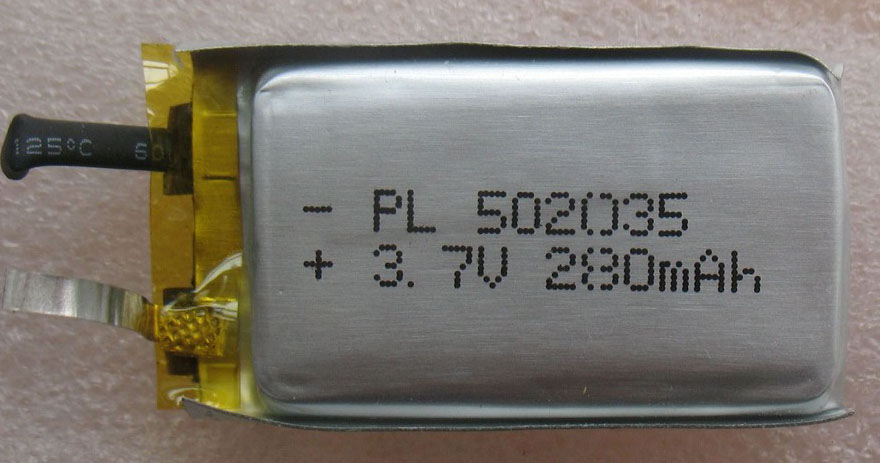 聚合物锂电池502035-300mah 价格优惠