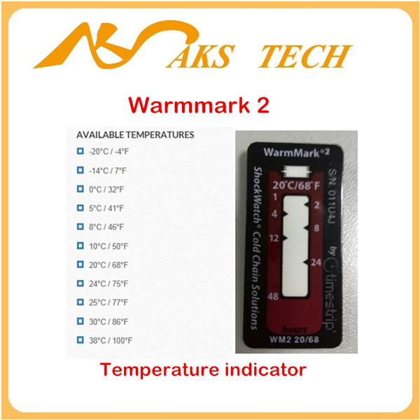 全新升级美国进口warmmark2时间温度标签标签