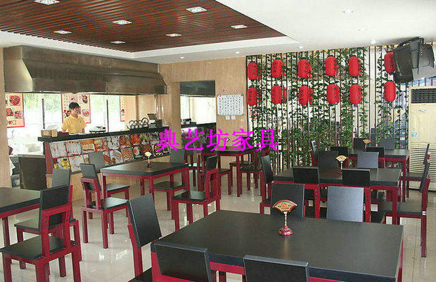 中式快餐厅家具，中式快餐桌，深圳哪有价格便宜的快餐桌