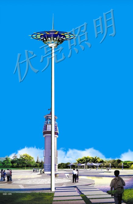 30米高杆灯灯杆 18-30米高杆灯灯杆 高杆灯杆生产厂家