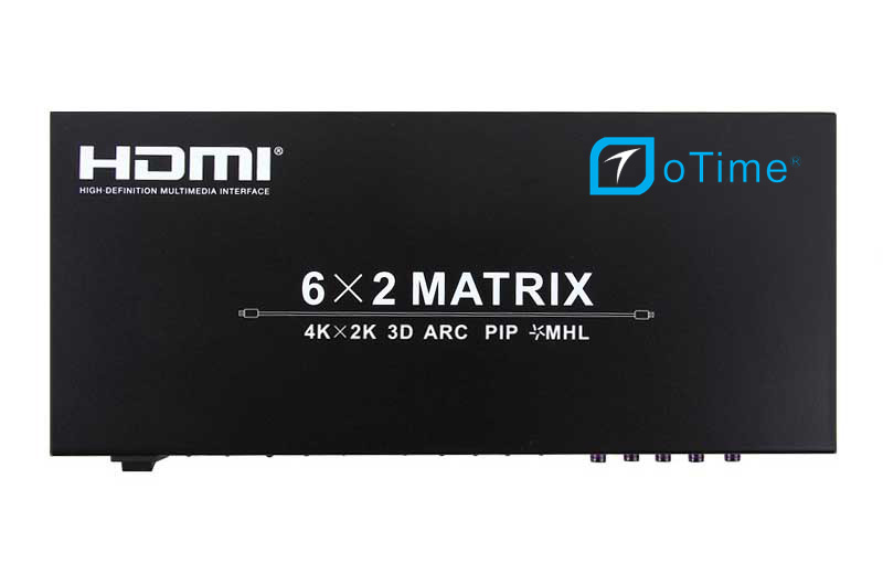 HDMI 1.4 Matrix 6x2