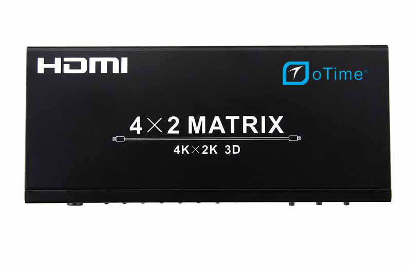 HDMI splitter HDMI1.4 4x2 Matrix 3D HDMI 1.4a video format 4K x 2K 1080P