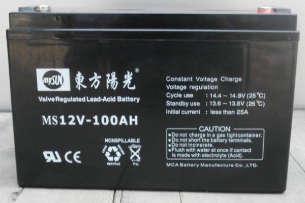 山东东方阳光蓄电池MS12V-100少见代理