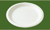 供应一次性纸浆环保餐具P013、9寸盘