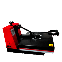 厂家直销直压式手动平板烫画机加强型热转印设备烫印机38*38