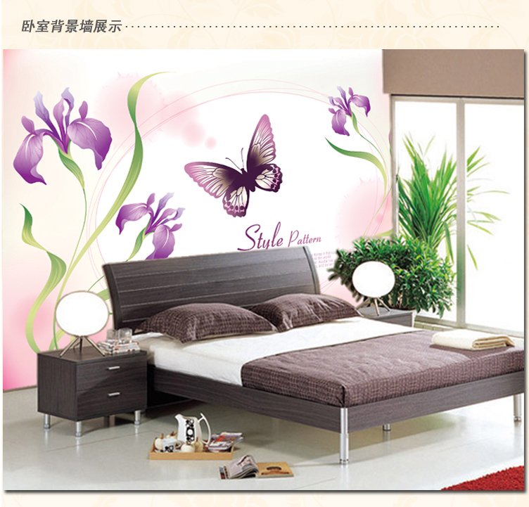 客厅背景墙画欧美壁画定制 中国古典壁画 家装个性壁画