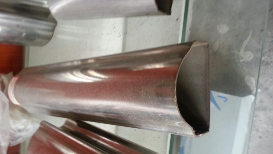 浙江现货供应D形不锈钢管 来图订做各种异型不锈钢管