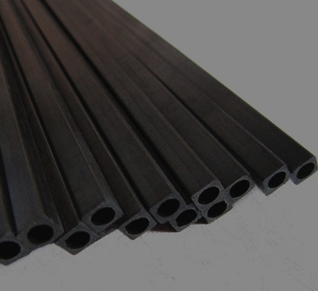 多款优质碳纤维方管 高强度外方内园碳纤维管