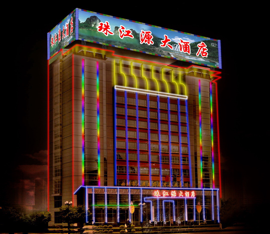 重庆万州LED亮化工程 大楼亮化工程 外墙亮化