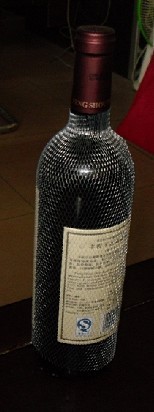 红酒瓶保护网套塑料保护网套石家庄博联专业生产