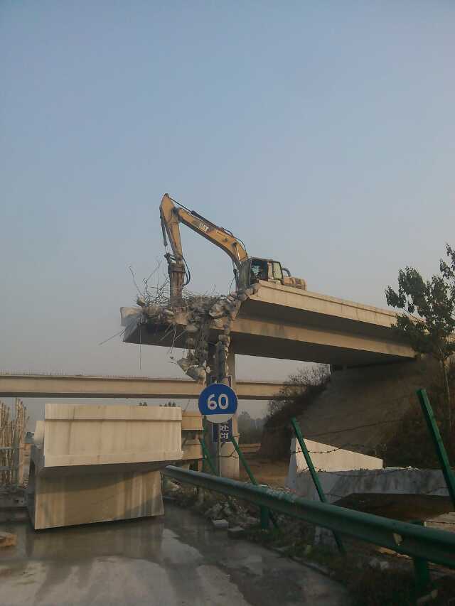 沧州建筑物拆除混凝土切割拆除桥梁拆除